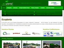 Tablet Screenshot of ecoplantapri.com